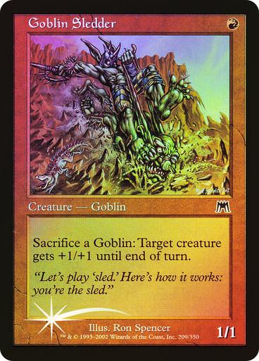 Goblin Sledder [Foil] #209