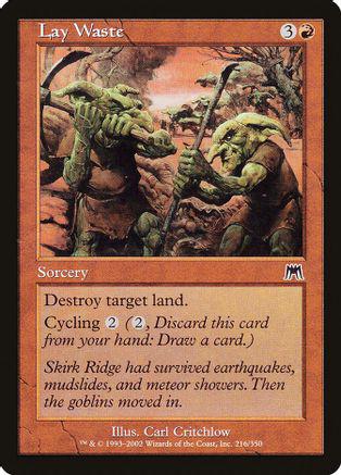 Lay Waste [Foil]