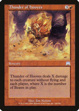 Thunder of Hooves [Foil]