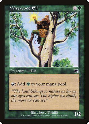 Wirewood Elf [Foil]