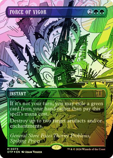Force of Vigor [Textured Foil] #73