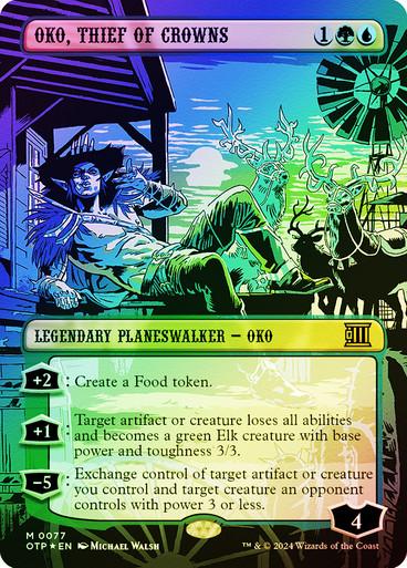 Oko, Thief of Crowns [Foil] #77