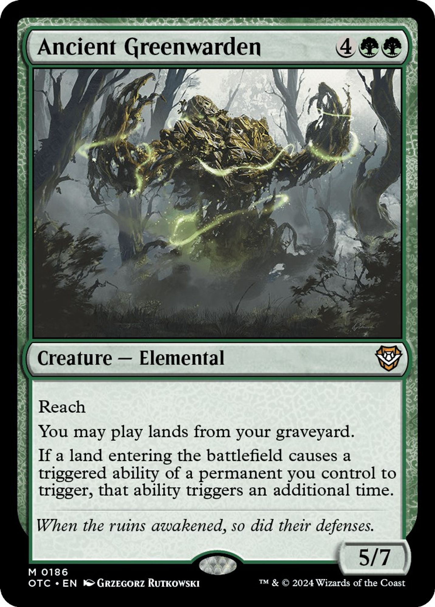 Ancient Greenwarden #186