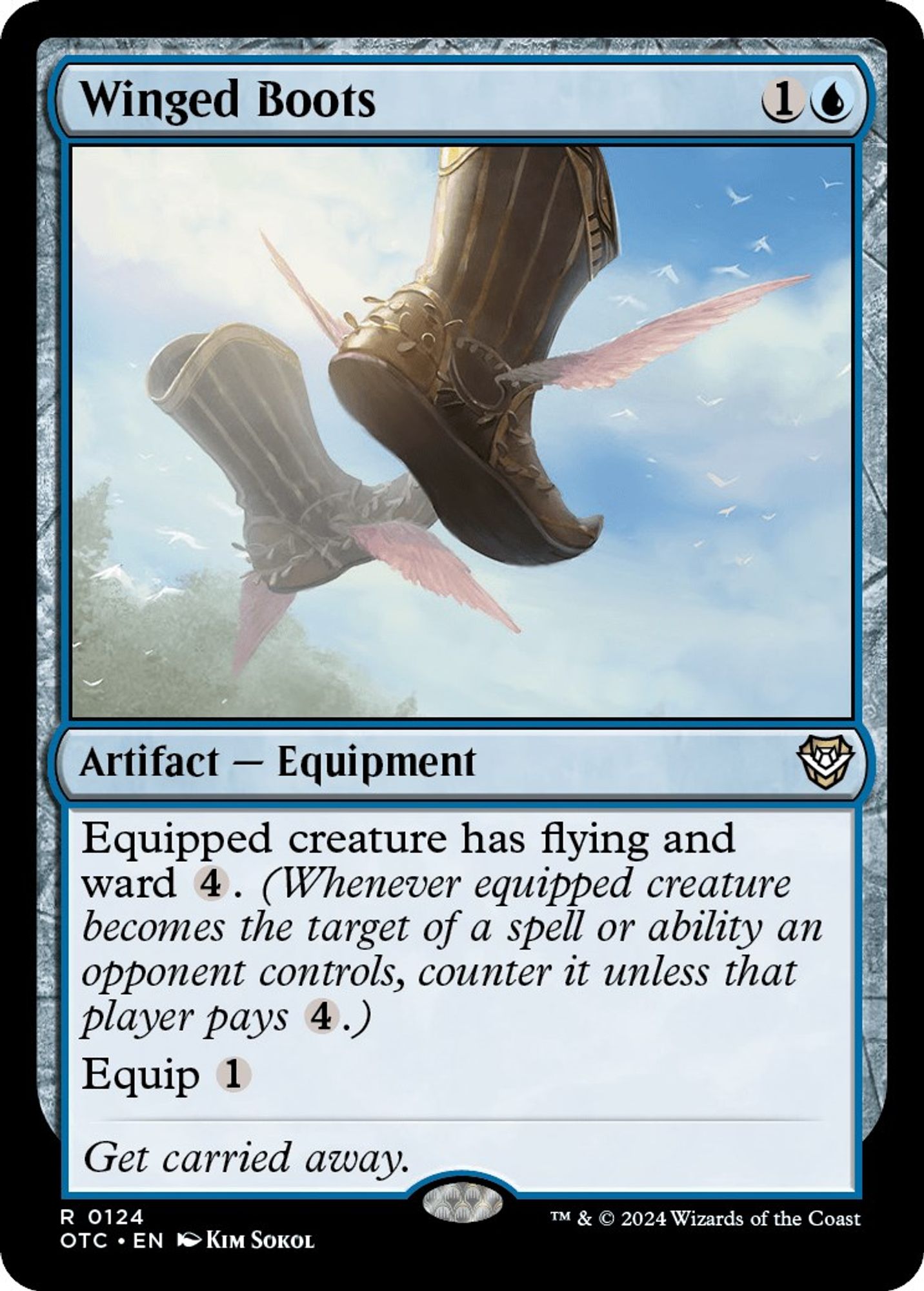 Winged Boots #124