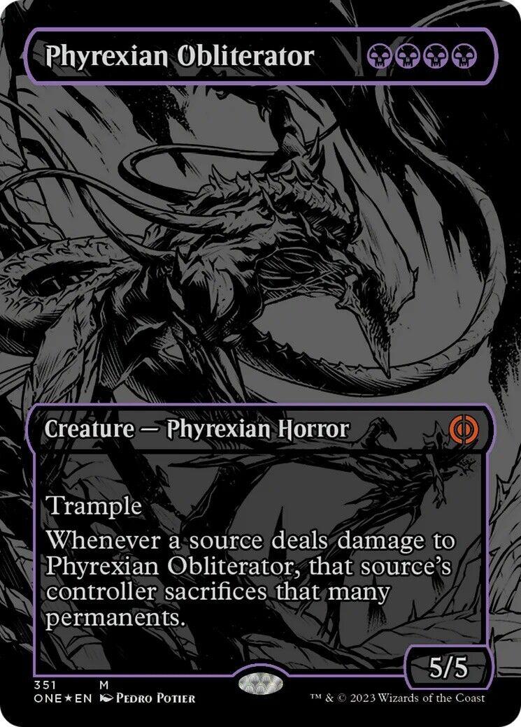 Phyrexian Obliterator [Oilslick] #351