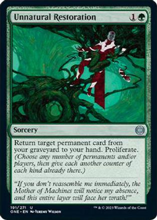 Unnatural Restoration #191