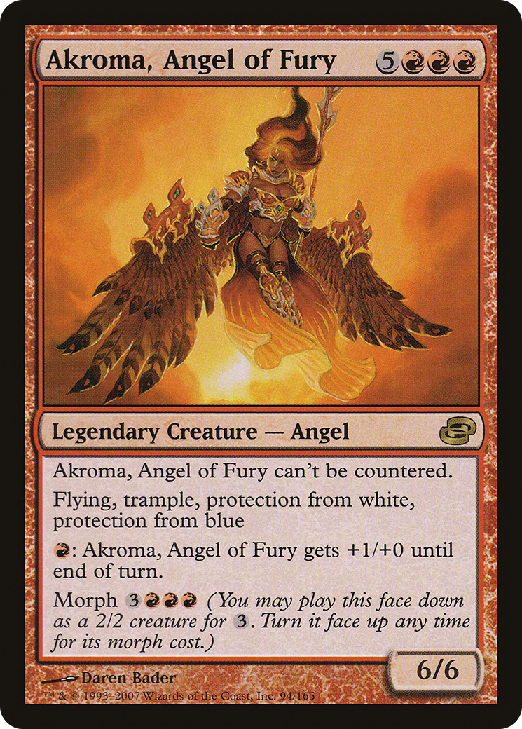 Akroma, Angel of Fury [Foil]