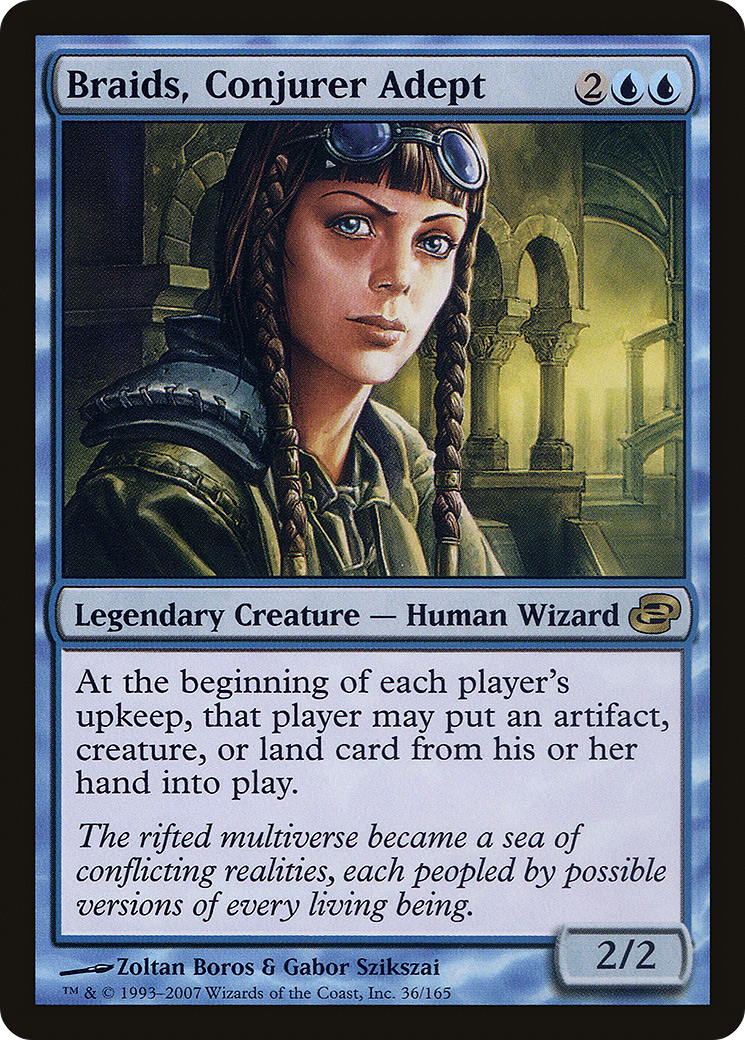 Braids, Conjurer Adept [Foil]