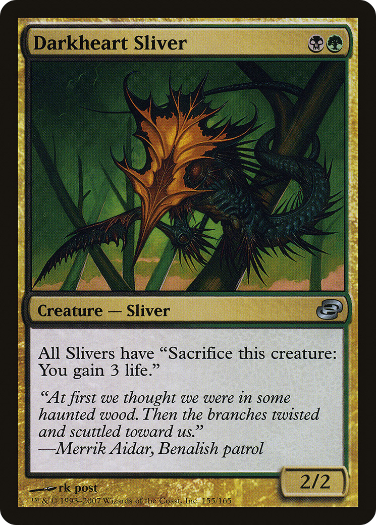 Darkheart Sliver [Foil]