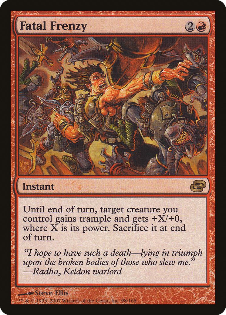 Fatal Frenzy [Foil]