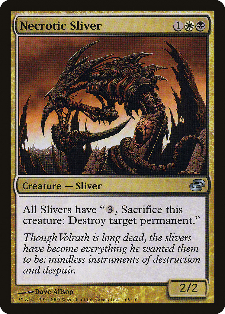 Necrotic Sliver [Foil]