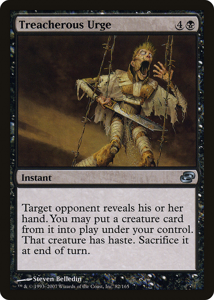 Treacherous Urge [Foil]