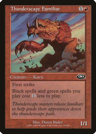 Thunderscape Familiar [Foil]