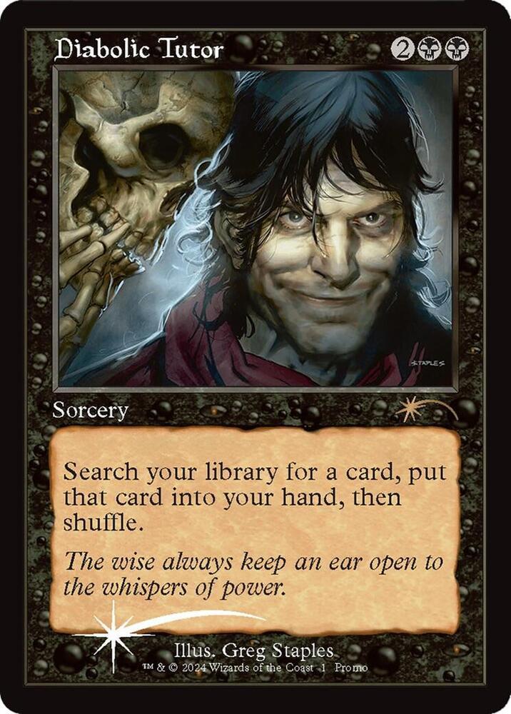 Diabolic Tutor [Foil]
