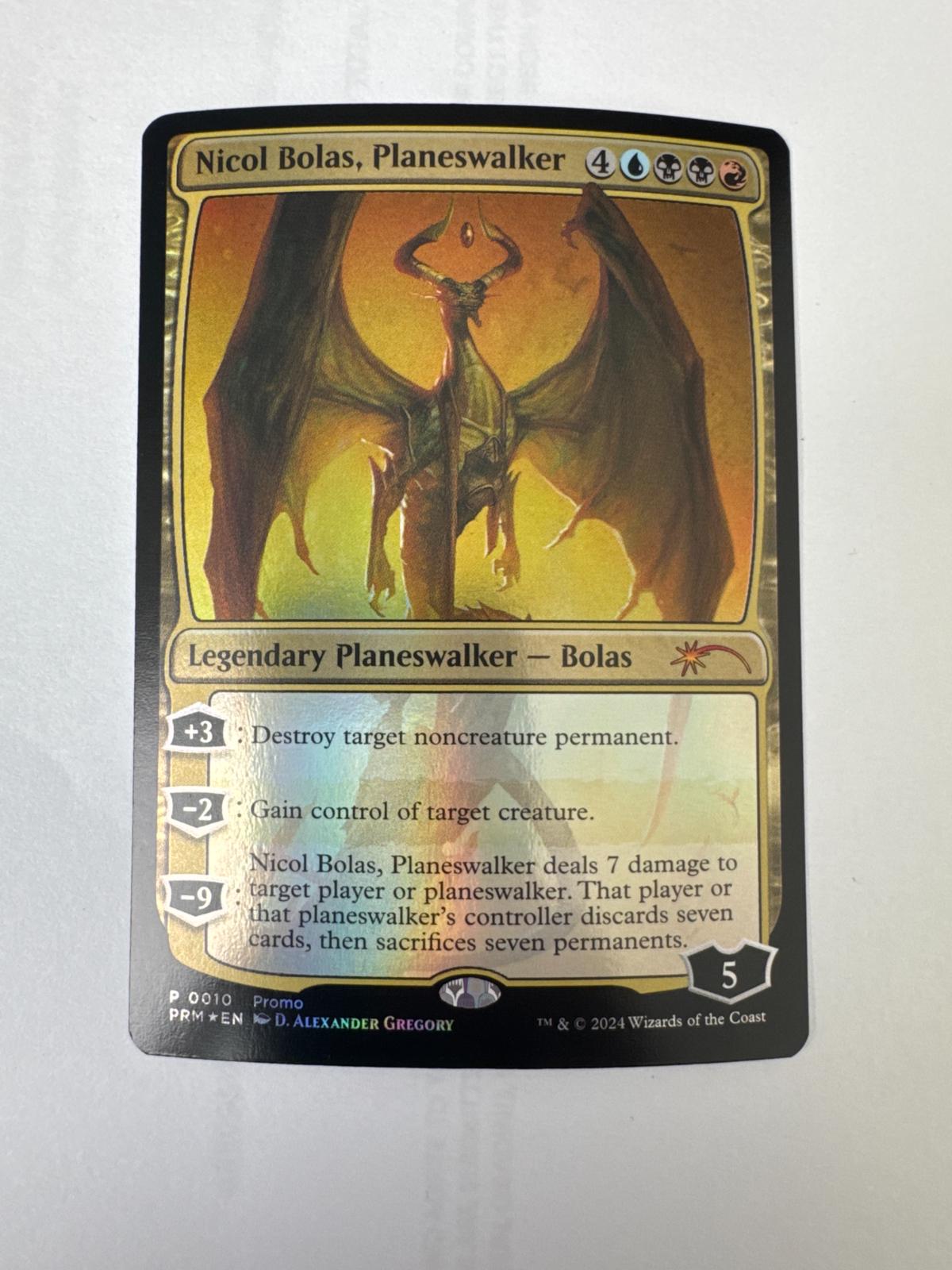 Nicol Bolas, Planeswalker [Foil] #10