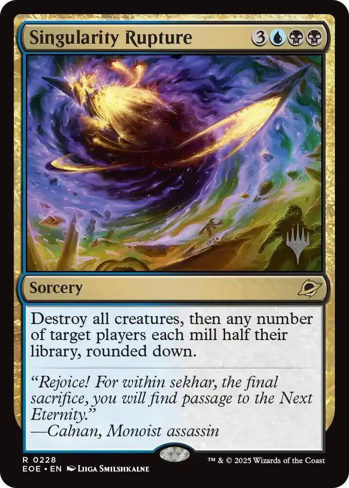 Singularity Rupture [Promo Pack] #228
