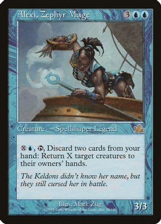 Alexi, Zephyr Mage [Foil]