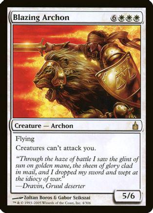 Blazing Archon [Foil] #4