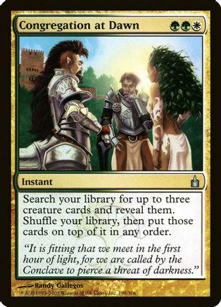 Congregation at Dawn [Foil]