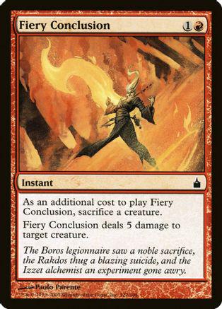 Fiery Conclusion [Foil]