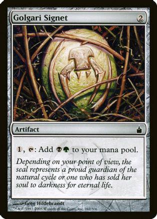 Golgari Signet [Foil]