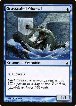 Grayscaled Gharial [Foil]