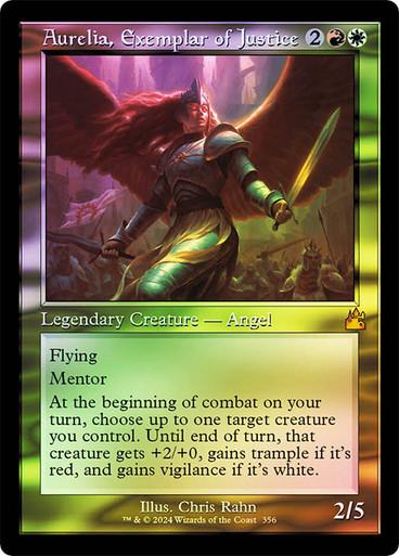 Aurelia, Exemplar of Justice [Retro Frame Foil] #356