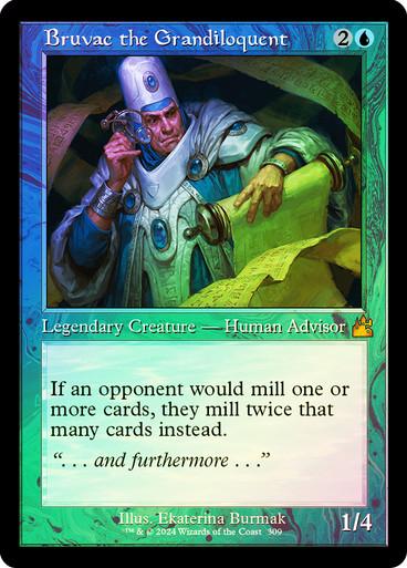 Bruvac the Grandiloquent [Retro Frame Foil] #309
