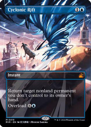Cyclonic Rift [Anime Borderless Foil] #419