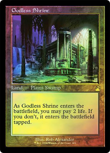 Godless Shrine [Retro Frame Foil] #401