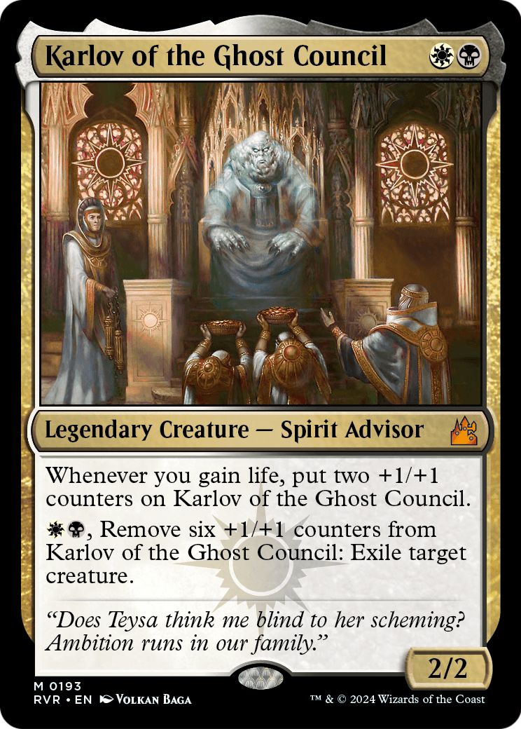 Karlov of the Ghost Council [Foil] #193