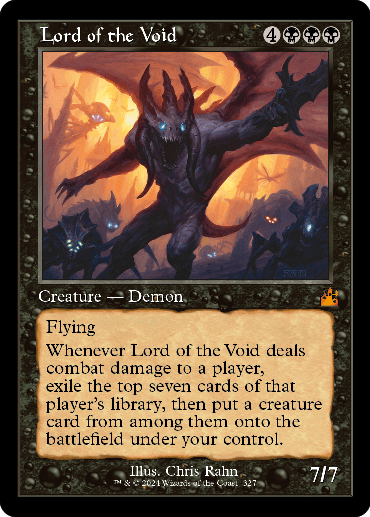 Lord of the Void [Retro Frame] #327