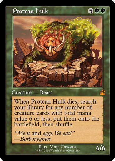 Protean Hulk [Retro Frame] #353