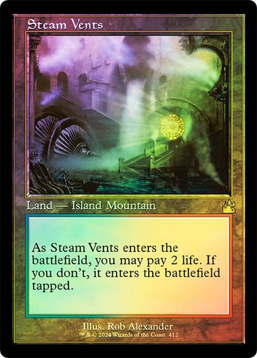 Steam Vents [Retro Frame Foil] #412
