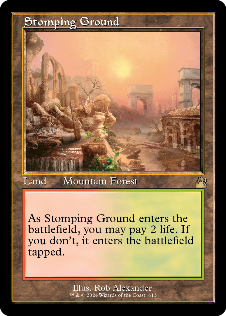 Stomping Ground [Retro Frame Foil] #413