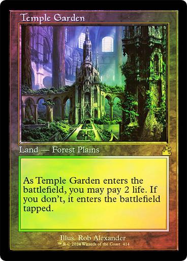 Temple Garden [Retro Frame Foil] #414