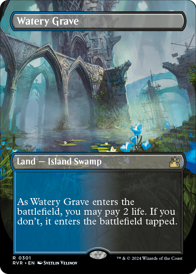 Watery Grave [Borderless Foil] #301