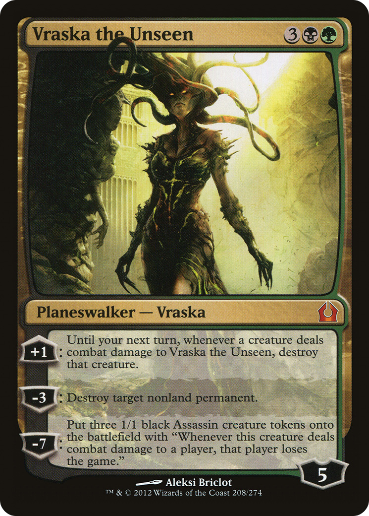 Vraska the Unseen [Foil]