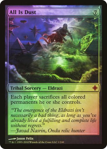 All Is Dust [Foil] #1