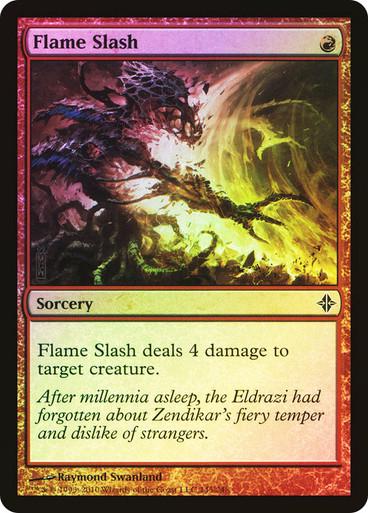 Flame Slash [Foil]