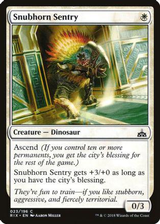 Snubhorn Sentry [Foil]