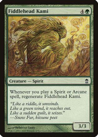 Fiddlehead Kami [Foil]