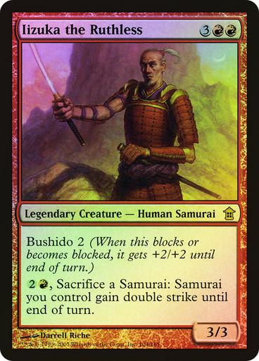 Iizuka the Ruthless [Foil] #104