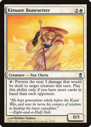 Kitsune Bonesetter [Foil]