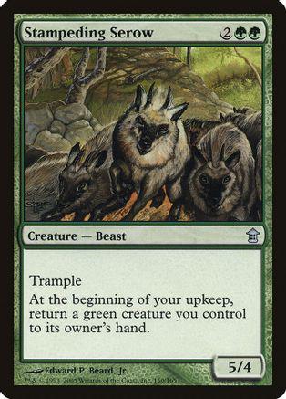 Stampeding Serow [Foil]