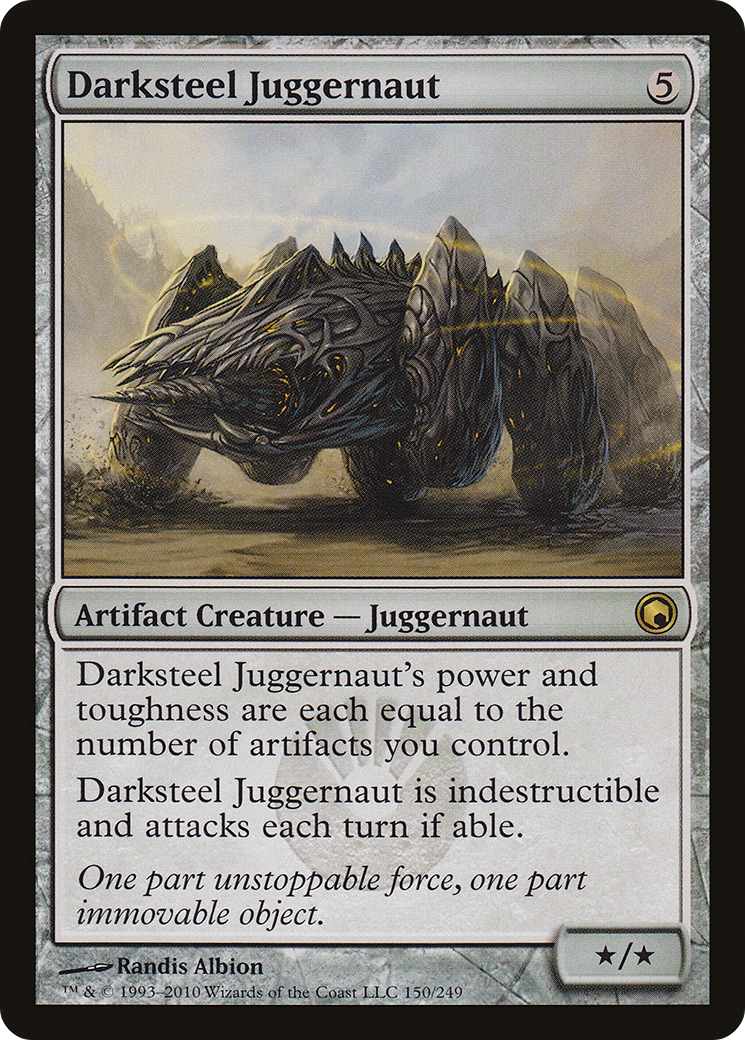 Darksteel Juggernaut [Foil]