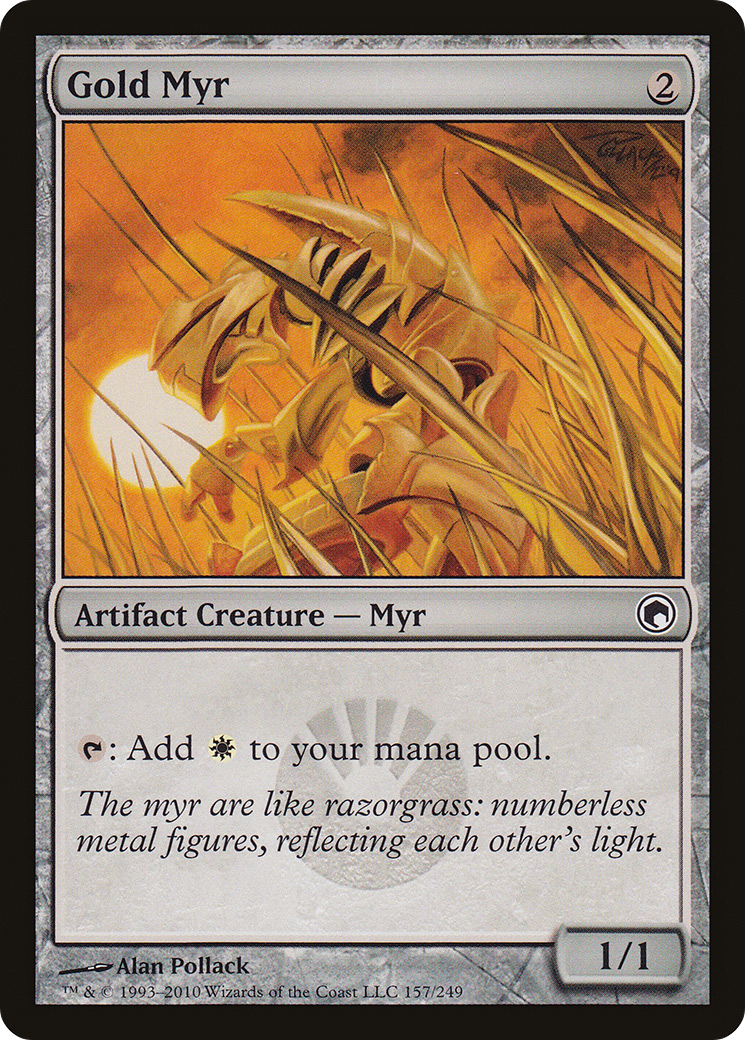 Gold Myr [Foil]