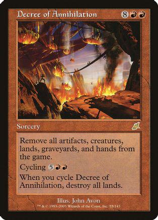 Decree of Annihilation [Foil]