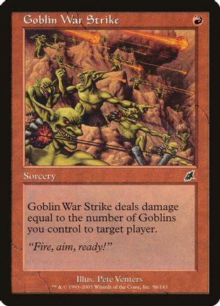 Goblin War Strike [Foil]