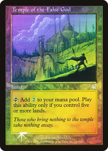 Temple of the False God [Foil] #143